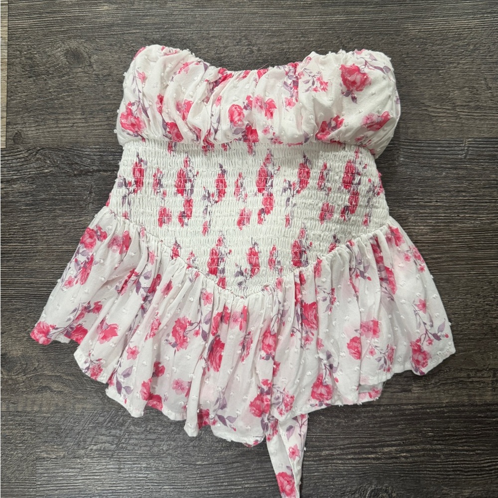 Sky to moon tie tube top | 2 for $40